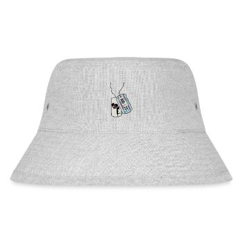 Dog tag NEW YORK I LOVE NY US BIG APPLE - Stanley/Stella Recycled Bucket Hat - heather grey - Front