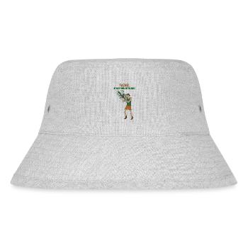 Here, I'll trim your hedge - Stanley/Stella Recycled Bucket Hat - heather grey - Front