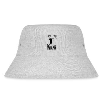 Badminton badminton fan badminton badminton team - Stanley/Stella Recycled Bucket Hat - heather grey - Front
