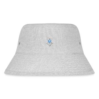 Diamant 13 - Stanley/Stella recycelter Bucket Hat - Grau meliert - Vorne