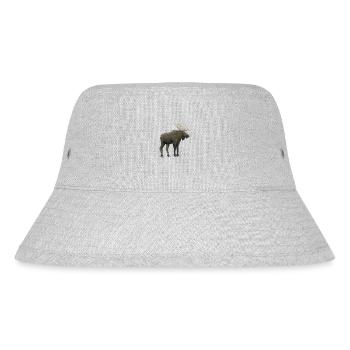 Moose - Stanley/Stella Recycled Bucket Hat - heather grey - Front