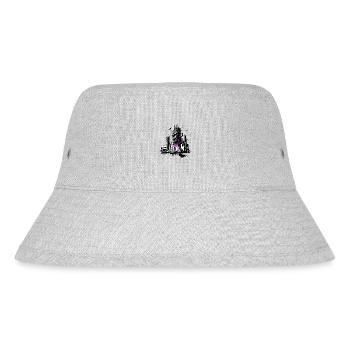Science fiction in the devastated city - Stanley/Stella Recycled Bucket Hat - heather grey - Front