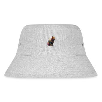 Cat love - Stanley/Stella Recycled Bucket Hat - heather grey - Front