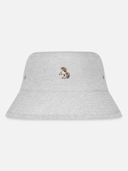 Licorne arc-en-ciel | La dernière licorne arc-en-ciel - Bob recyclé Stanley/Stella - gris chiné