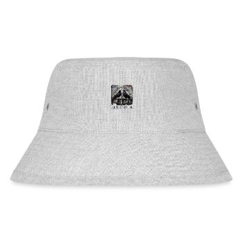 Vikings, Odin's Ravens, Hugin and Munin, Celts - Stanley/Stella Recycled Bucket Hat - heather grey - Front