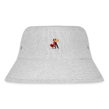Self-confidence through dancing - Stanley/Stella Recycled Bucket Hat - heather grey - Front