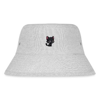 Baby Cat - Stanley/Stella Recycled Bucket Hat - heather grey - Front