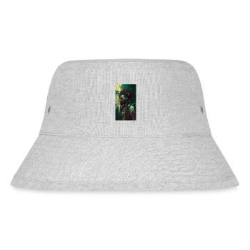 Cool Bob - Stanley/Stella recycelter Bucket Hat - Grau meliert - Vorne