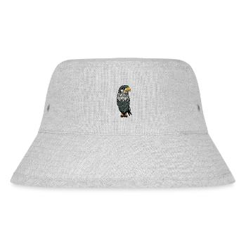 Eagle - Stanley/Stella Recycled Bucket Hat - heather grey - Front
