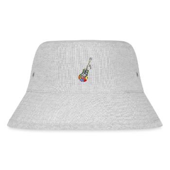 Guitar - Stanley/Stella Recycled Bucket Hat - heather grey - Front