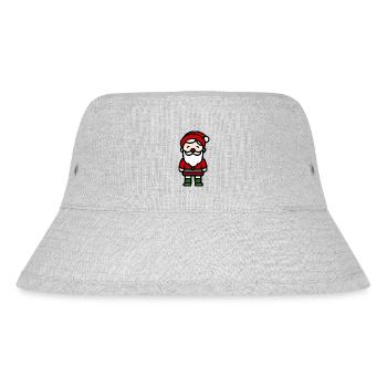Santa Claus - Stanley/Stella Recycled Bucket Hat - heather grey - Front