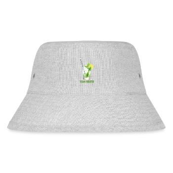 Team Mojito Cocktail Longdrink - Stanley/Stella recycelter Bucket Hat - Grau meliert - Vorne