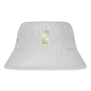 Greece Party Crew - Stanley/Stella Recycled Bucket Hat - heather grey - Front