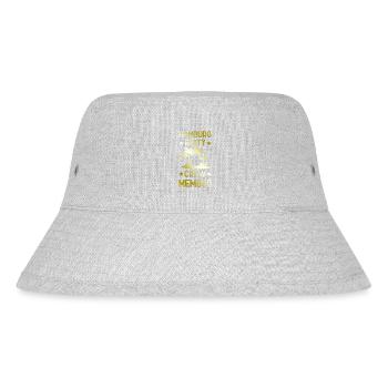 Hamburg Party Crew - Stanley/Stella recycelter Bucket Hat - Grau meliert - Vorne