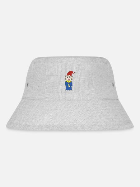kasper - Stanley/Stella recycelter Bucket Hat - Grau meliert