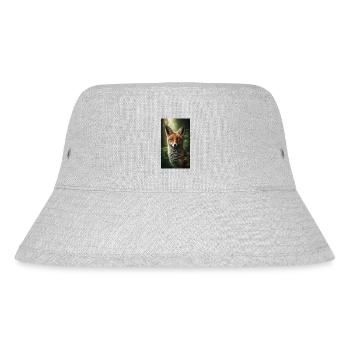 Fox - Stanley/Stella Recycled Bucket Hat - heather grey - Front