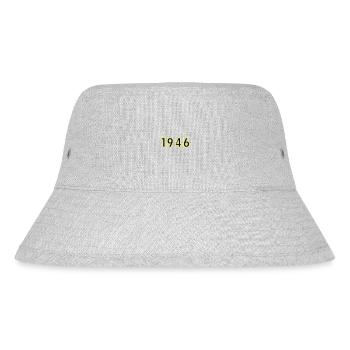 1946 Jahr Geburtstag - Stanley/Stella recycelter Bucket Hat - Grau meliert - Vorne