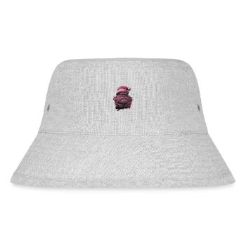 Merry Pinkmas Pink Christmas Xmas merry christmas - Stanley/Stella recycelter Bucket Hat - Grau meliert - Vorne