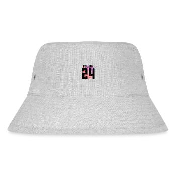 Polen 24 Trikot 2024 Bunt Polska - Stanley/Stella recycelter Bucket Hat - Grau meliert - Vorne