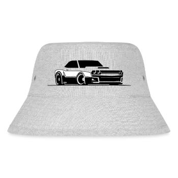 Challenger SRT Hellcat - Stanley/Stella Recycled Bucket Hat - heather grey - Front