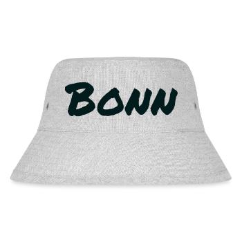 Bonn - Stanley/Stella recycelter Bucket Hat - Grau meliert - Vorne
