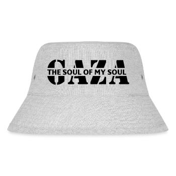 palestina, free, war, gaza - Stanley/Stella recycelter Bucket Hat - Grau meliert - Vorne