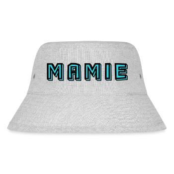 OMA. MUTTERTAG. ALLES GUTE ZUM OMA-TAG. ICH LIEBE DICH - Stanley/Stella recycelter Bucket Hat - Grau meliert - Vorne