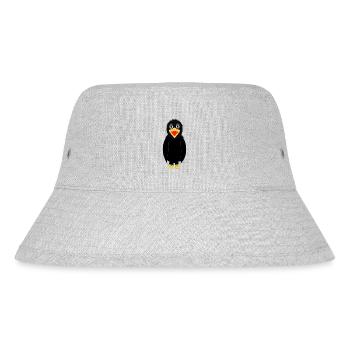 Rabe - Stanley/Stella recycelter Bucket Hat - Grau meliert - Vorne
