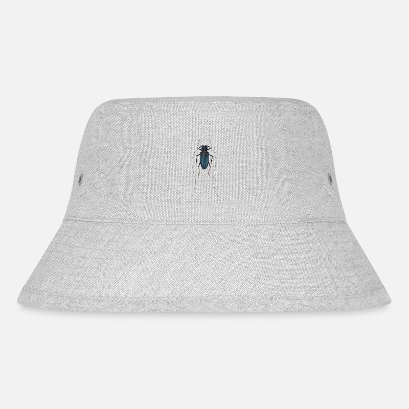 Kaefer - Stanley/Stella recycelter Bucket Hat - Grau meliert