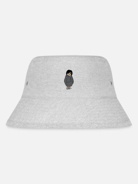 Sloth Woman Office Head Work colleague Colleague - Stanley/Stella Recycled Bucket Hat - heather grey