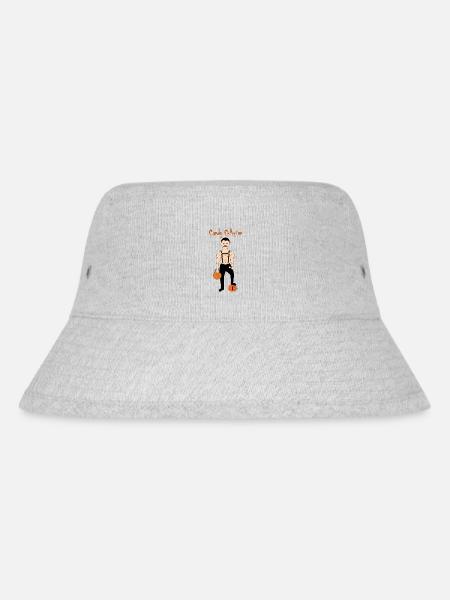 Fröhliches Halloween - Stanley/Stella recycelter Bucket Hat - Grau meliert