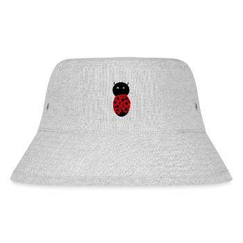 ladybug image21 - Stanley/Stella Recycled Bucket Hat - heather grey - Front