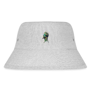 Friedensreich Hundertwasser | God - Stanley/Stella Recycled Bucket Hat - heather grey - Front