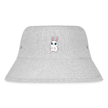 Süßer kleiner Hase, was für ein süßer Hase! - Stanley/Stella recycelter Bucket Hat - Grau meliert - Vorne