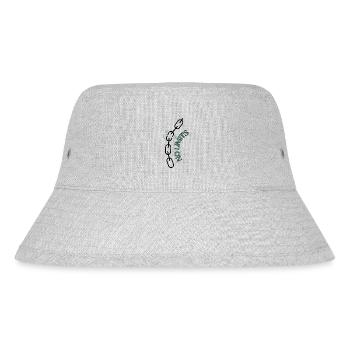 No limits - Stanley/Stella recycelter Bucket Hat - Grau meliert - Vorne