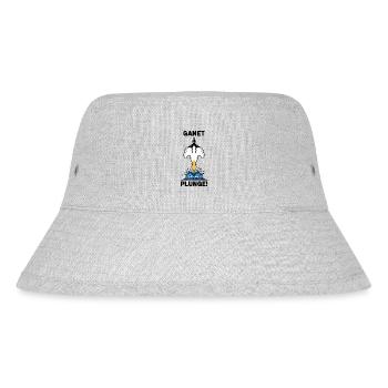 Gannet Loon Sea Tauch-Talligheit - Stanley/Stella recycelter Bucket Hat - Grau meliert - Vorne