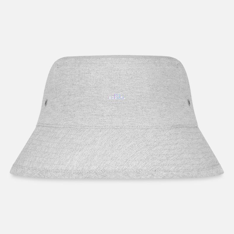 NO SIGNAL?! - Stanley/Stella recycelter Bucket Hat - Grau meliert