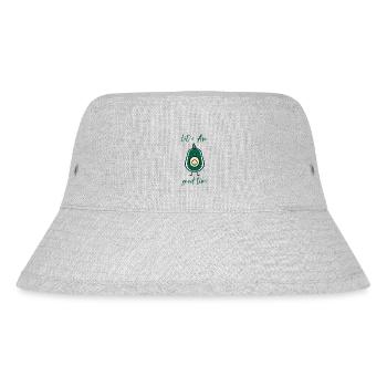 avo - Stanley/Stella recycelter Bucket Hat - Grau meliert - Vorne
