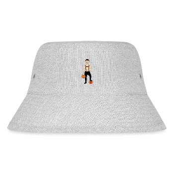 Fröhliches Halloween - Stanley/Stella recycelter Bucket Hat - Grau meliert - Vorne