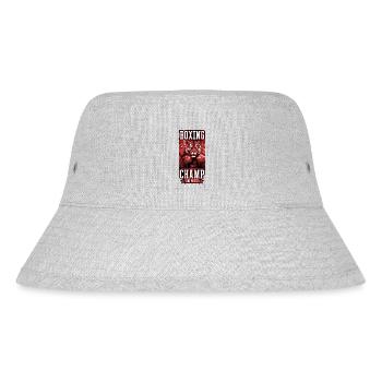 Tiger Boxer Kämpfer Boxing Champ - Stanley/Stella recycelter Bucket Hat - Grau meliert - Vorne