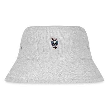 Headphones / Audio / Music / Sound / Cool - Stanley/Stella Recycled Bucket Hat - heather grey - Front