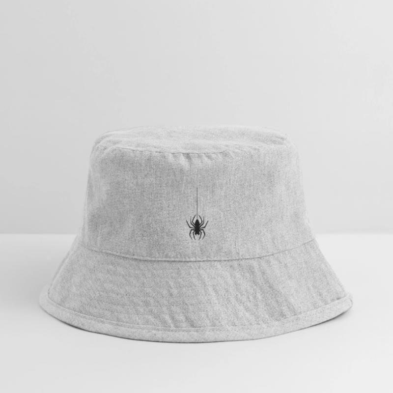 abseil thread spider web spider logo design disgust Stanley/Stella Recycled Bucket Hat