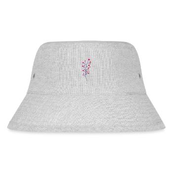 Flower Flower Plant - Stanley/Stella Recycled Bucket Hat - heather grey - Front