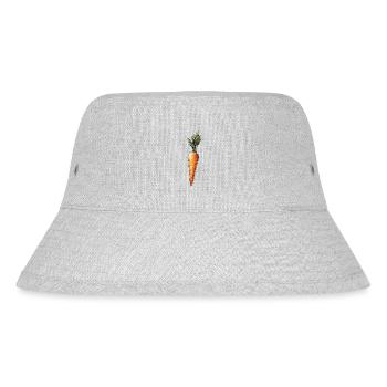 Carrot - Stanley/Stella Recycled Bucket Hat - heather grey - Front