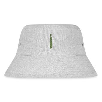 krawatte - Stanley/Stella recycelter Bucket Hat - Grau meliert - Vorne