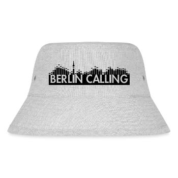 Berlin Calling Shirts - Stanley/Stella recycelter Bucket Hat - Grau meliert - Vorne