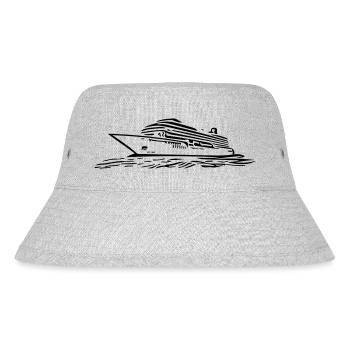 ship - Stanley/Stella Recycled Bucket Hat - heather grey - Front