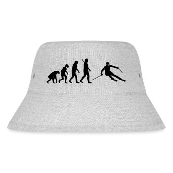 Evolution Alpine Ski - Stanley/Stella recycelter Bucket Hat - Grau meliert - Vorne