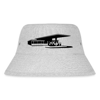Service station - Stanley/Stella Recycled Bucket Hat - heather grey - Front