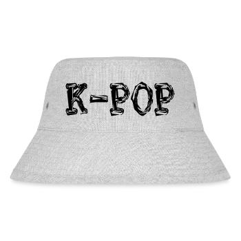 K-POP - Stanley/Stella Recycled Bucket Hat - heather grey - Front
